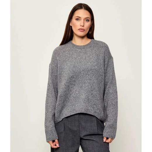 Marc O' Polo Wełniany sweter | Loose fit ze sklepu Gomez Fashion Store w kategorii Swetry damskie - zdjęcie 185357093
