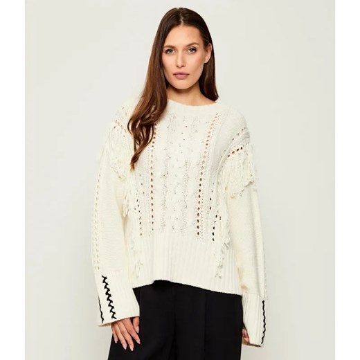 BOSS ORANGE Sweter C_Fitto | Oversize fit ze sklepu Gomez Fashion Store w kategorii Swetry damskie - zdjęcie 185357100