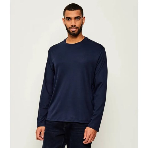 Calvin Klein Longsleeve SUPIMA INTERLOCK | Regular Fit ze sklepu Gomez Fashion Store w kategorii T-shirty męskie - zdjęcie 185357101