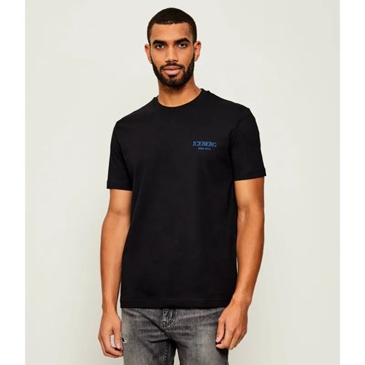 Iceberg T-shirt | Regular Fit ze sklepu Gomez Fashion Store w kategorii T-shirty męskie - zdjęcie 185357153