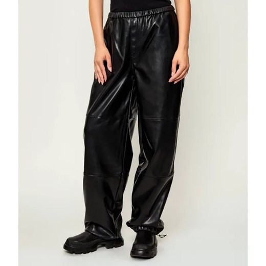 Hugo Blue Spodnie Huteni-1_B | Relaxed fit ze sklepu Gomez Fashion Store w kategorii Spodnie damskie - zdjęcie 185361133
