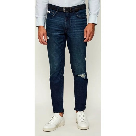 Calvin Klein Jeans Jeansy DEEP DUSK | Slim Fit ze sklepu Gomez Fashion Store w kategorii Jeansy męskie - zdjęcie 185361143