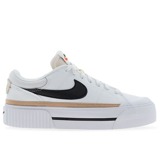 Buty damskie Nike Court Legacy Lift DM7590-100 - białe ze sklepu streetstyle24.pl w kategorii Trampki damskie - zdjęcie 185362241