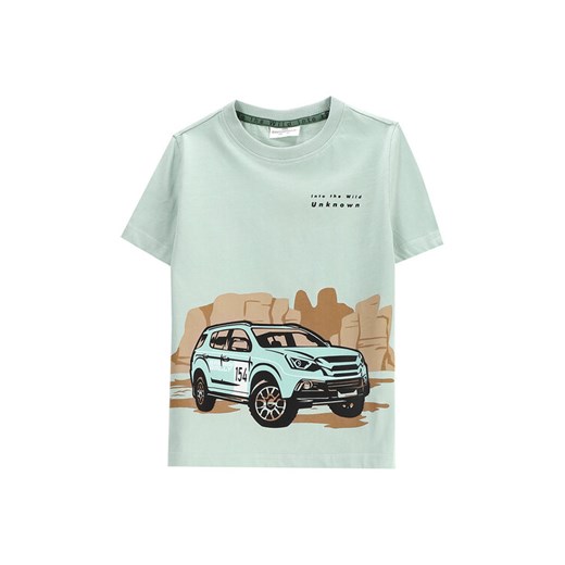 Coccodrillo T-Shirt WC5143202WBK Zielony Regular Fit ze sklepu MODIVO w kategorii T-shirty chłopięce - zdjęcie 185362454