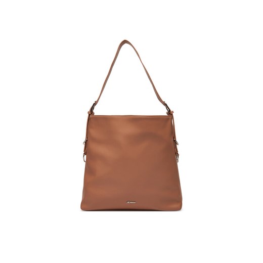Torebka JENNY C-JNY-M-019-08 Brązowy ze sklepu eobuwie.pl w kategorii Torby Shopper bag - zdjęcie 185364003