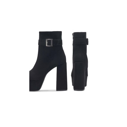 Botki DeeZee KIM LS5988-03 Czarny 36 eobuwie.pl