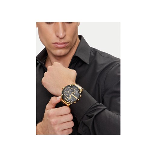 Zegarek Diesel Mr Daddy 2.0 DZ7333 Złoty Diesel OS eobuwie.pl