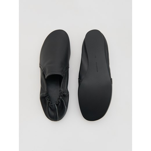 Reserved - Skórzane baleriny - czarny Reserved 42 Reserved