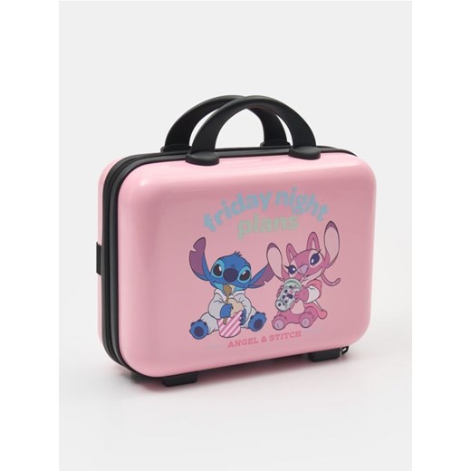 Sinsay - Kosmetyczka z uchwytem Stitch - różowy ze sklepu Sinsay w kategorii Kosmetyczki - zdjęcie 185364480