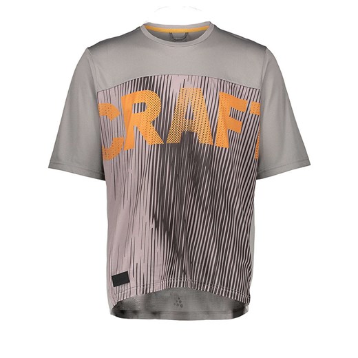 Craft Koszulka kolarska &quot;Core Offroad&quot; w kolorze szaro-pomarańczowym ze sklepu Limango Polska w kategorii T-shirty męskie - zdjęcie 185364834