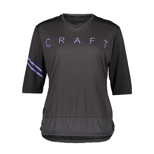 Craft Koszulka kolarska &quot;Core Offroad&quot; w kolorze antracytowo-fioletowym ze sklepu Limango Polska w kategorii Bluzki damskie - zdjęcie 185364840