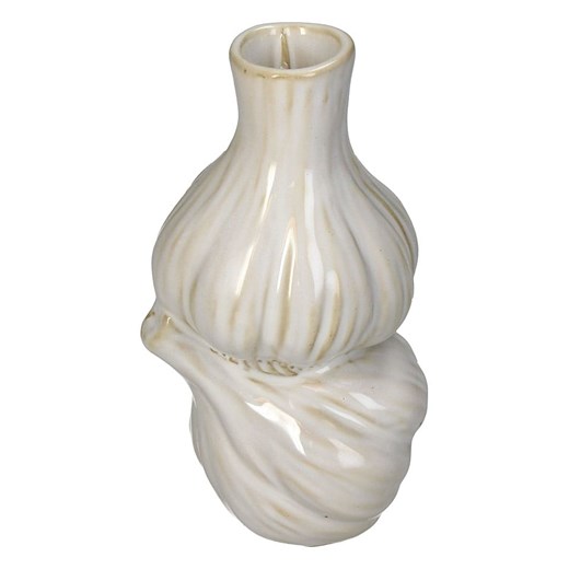 Kersten Świecznik &quot;Garlic&quot; w kolorze białym - 8,3 x 14,7 x 7,9 cm ze sklepu Limango Polska w kategorii Świeczniki - zdjęcie 185364952