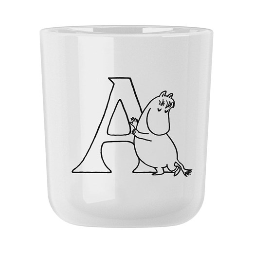 RIG-TIG Kubek &quot;Moomin ABC - A&quot; w kolorze białym - 200 ml ze sklepu Limango Polska w kategorii Kubki - zdjęcie 185365071