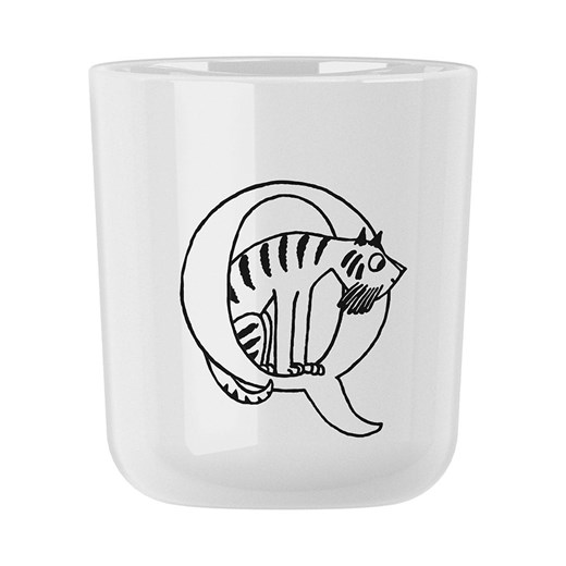 RIG-TIG Kubek &quot;Moomin ABC - Q&quot; w kolorze białym - 200 ml ze sklepu Limango Polska w kategorii Kubki - zdjęcie 185365082