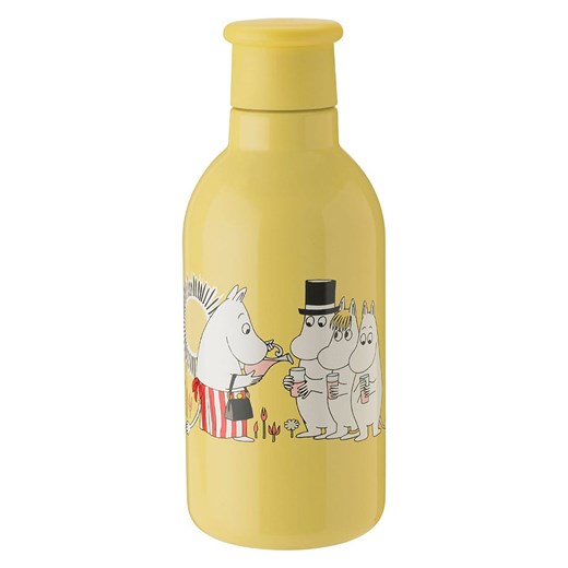RIG-TIG Butelka termiczna &quot;Moomin&quot; w kolorze żółtym - 500 ml ze sklepu Limango Polska w kategorii Kubki termiczne - zdjęcie 185365100