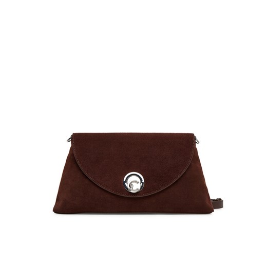 Coccinelle Torebka Toc Coccinellenikla Suede Bim E1 TOC 12 01 01 Brązowy ze sklepu MODIVO w kategorii Listonoszki - zdjęcie 185365332