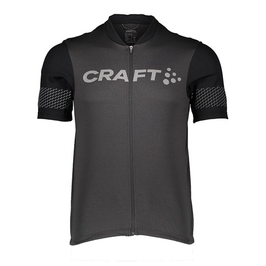 Craft Koszulka kolarska &quot;Core Endur Lumen&quot; w kolorze szaro-czarnym ze sklepu Limango Polska w kategorii T-shirty męskie - zdjęcie 185366274