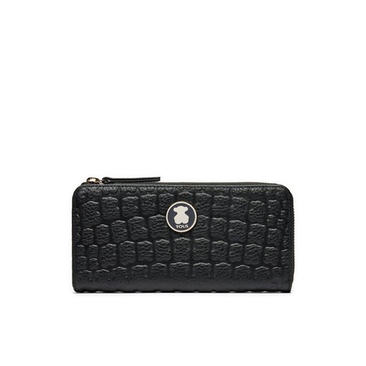 TOUS Portfel Kiara Sherton 2000986851 Czarny ze sklepu MODIVO w kategorii Portfele damskie - zdjęcie 185366383