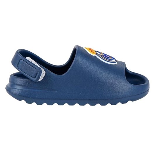 Sandały Real Madryt beach pool flip flops blue eva Jr 2300006792N niebieskie Real Madryt 24 ButyModne.pl