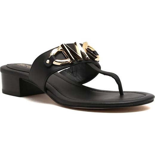 Michael Kors Skórzane klapki IZZY ze sklepu Gomez Fashion Store w kategorii Klapki damskie - zdjęcie 185369670