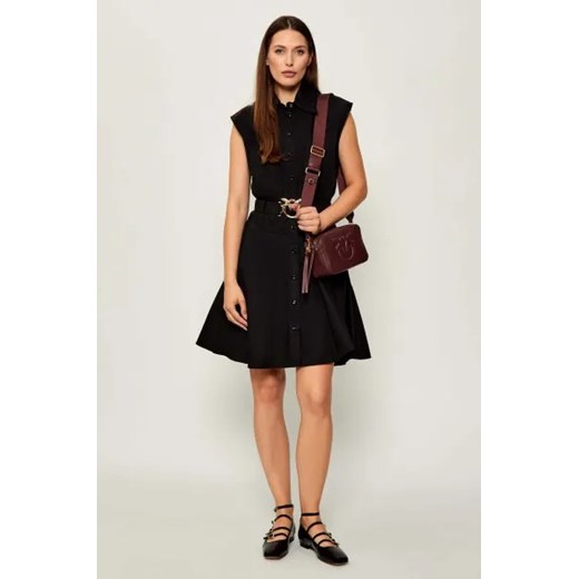 Pinko Skórzana listonoszka CARRIE CAMERA BAG CLASSIC Pinko OS Gomez Fashion Store