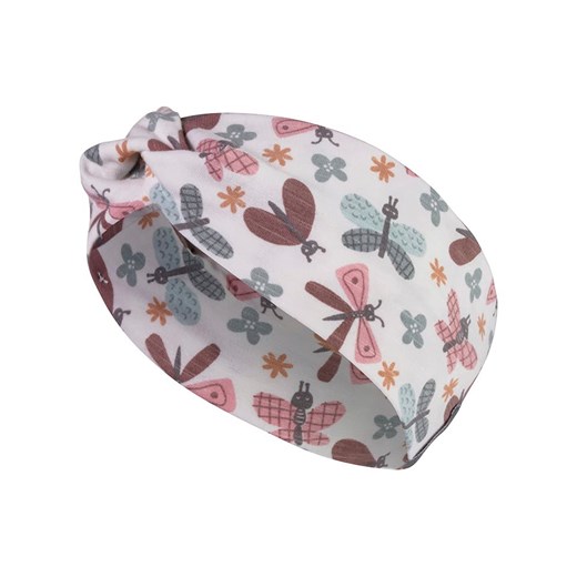 Sterntaler Opaska &quot;Butterfly&quot; w kolorze białym ze wzorem na czoło ze sklepu Limango Polska w kategorii Czapki dziecięce - zdjęcie 185371021