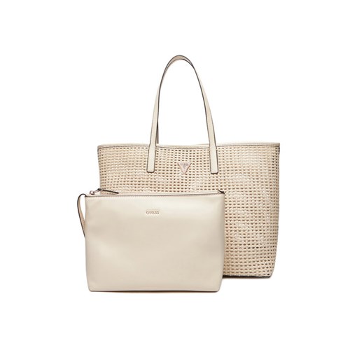 Torebka Guess Brigitta HWWZ72 06240 Écru ze sklepu eobuwie.pl w kategorii Torby Shopper bag - zdjęcie 185371082