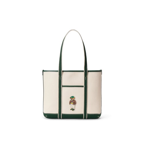 Torebka Polo Ralph Lauren 428973078001 Écru ze sklepu eobuwie.pl w kategorii Torebki damskie - zdjęcie 185371103