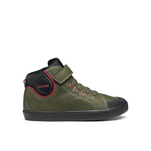 Sneakersy Geox J Gisli J465CC 0MEFU C0450 S Khaki ze sklepu eobuwie.pl w kategorii Buty sportowe dziecięce - zdjęcie 185371133