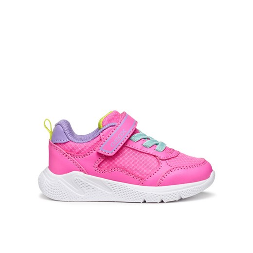 Sneakersy Geox B Sprintye B564TB 0BC14 C8L8E Różowy ze sklepu eobuwie.pl w kategorii Buty sportowe dziecięce - zdjęcie 185371154
