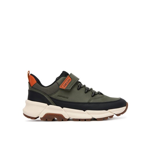 Sneakersy Geox J Flexyper Plus J56LCA 0MEFU C3009 D Khaki ze sklepu eobuwie.pl w kategorii Buty sportowe dziecięce - zdjęcie 185371174