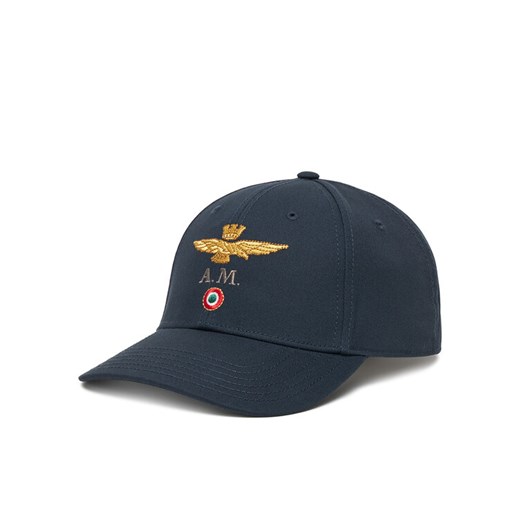 Czapka z daszkiem Aeronautica Militare 252HA1100UCT02848 Granatowy ze sklepu eobuwie.pl w kategorii Czapki z daszkiem męskie - zdjęcie 185371191