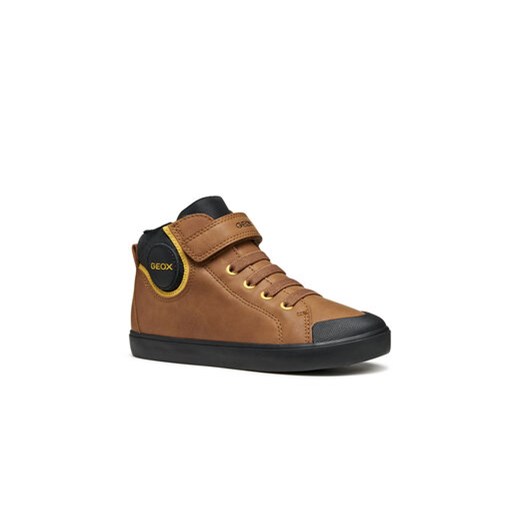 Sneakersy Geox J Gisli J465CC 0MEFU C0202 D Brązowy Geox 37 eobuwie.pl