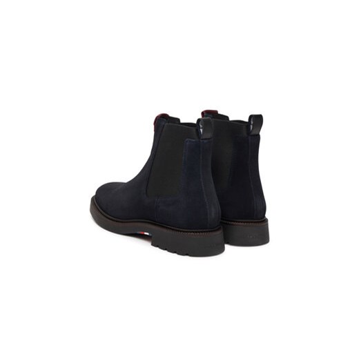 Sztyblety Tommy Hilfiger Comfort Lwt FM0FM05592 Granatowy Tommy Hilfiger 46 eobuwie.pl