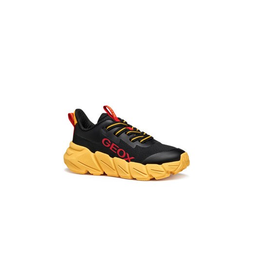 Sneakersy Geox J Flexyper Fast J46N1A 0149J C0054 D Czarny Geox 38 eobuwie.pl