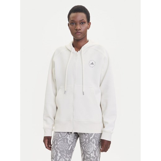 adidas by Stella McCartney Bluza JX6769 Beżowy Loose Fit ze sklepu MODIVO w kategorii Bluzy damskie - zdjęcie 185371704