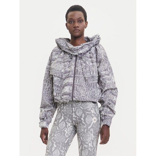 adidas by Stella McCartney Kurtka przejściowa Item Track Top Printed JX9360 Beżowy Loose Fit ze sklepu MODIVO w kategorii Kurtki damskie - zdjęcie 185371850