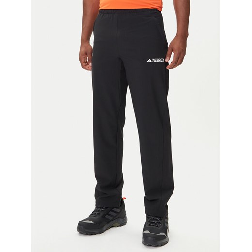adidas Spodnie outdoor Terrex Multi Liteflex JF3709 Czarny Regular Fit ze sklepu MODIVO w kategorii Spodnie męskie - zdjęcie 185371863
