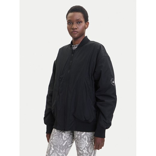 adidas by Stella McCartney Kurtka bomber True Nature JF8466 Czarny Oversize ze sklepu MODIVO w kategorii Kurtki damskie - zdjęcie 185371864