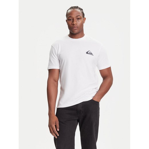 Quiksilver T-Shirt EQYZT08181 Biały Regular Fit ze sklepu MODIVO w kategorii T-shirty męskie - zdjęcie 185371884