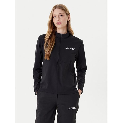 adidas Bluza techniczna Terrex Multi Climacool JF4185 Czarny Regular Fit ze sklepu MODIVO w kategorii Bluzy damskie - zdjęcie 185371900