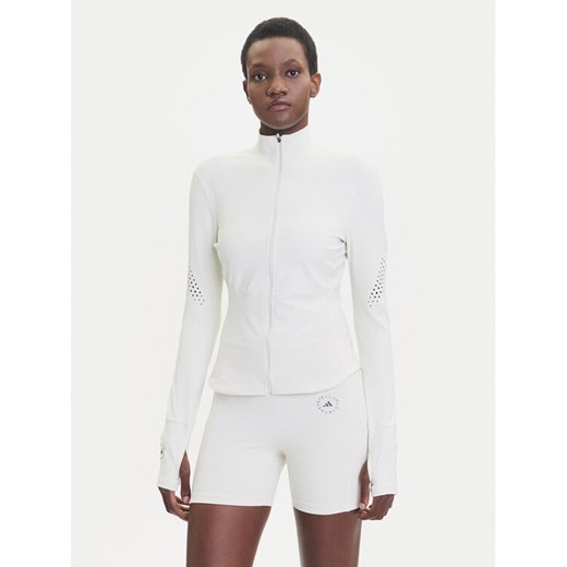 adidas by Stella McCartney Koszulka techniczna Training Midlayer JM1397 Beżowy Slim Fit ze sklepu MODIVO w kategorii Bluzki damskie - zdjęcie 185371923