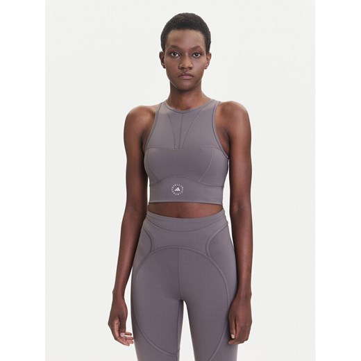 adidas by Stella McCartney Biustonosz sportowy Training JW4543 Szary ze sklepu MODIVO w kategorii Biustonosze - zdjęcie 185371981