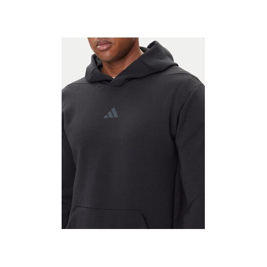 adidas Bluza techniczna Designed for Training IY1119 Czarny Regular Fit XL MODIVO