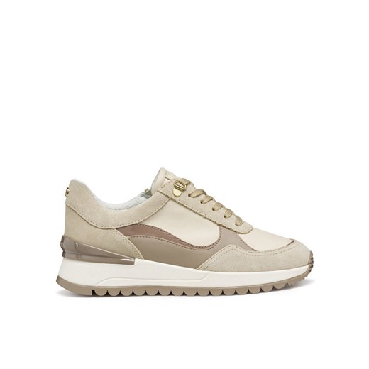Geox Sneakersy D Desya D5600A 02285 CH61S Beżowy ze sklepu MODIVO w kategorii Buty sportowe damskie - zdjęcie 185373691