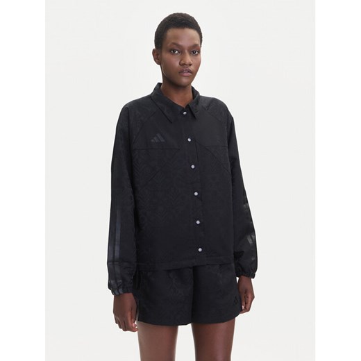 adidas Kurtka przejściowa Tiro x Common Goal Coaches JL7647 Czarny Loose Fit ze sklepu MODIVO w kategorii Kurtki damskie - zdjęcie 185373743