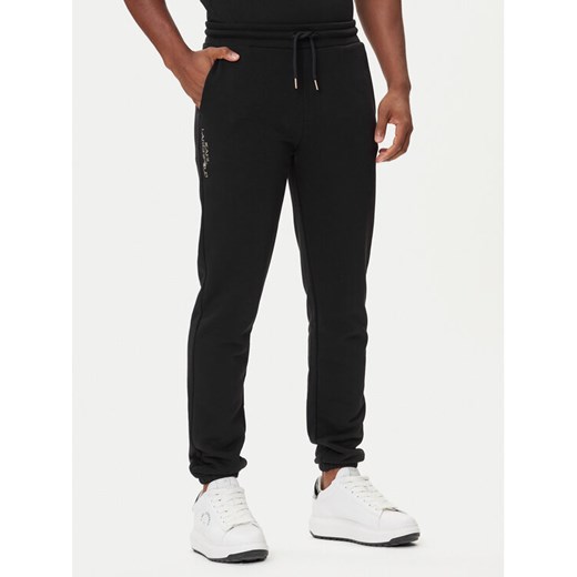 KARL LAGERFELD Spodnie dresowe 705062 554942 Czarny Regular Fit ze sklepu MODIVO w kategorii Spodnie męskie - zdjęcie 185373763