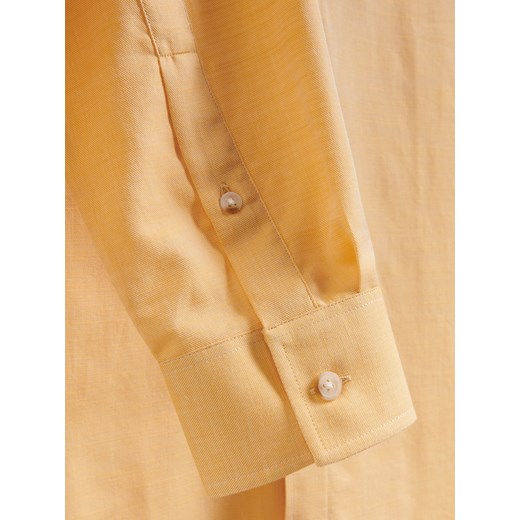 Reserved - Gładka koszula regular fit - żółty Reserved XXL Reserved
