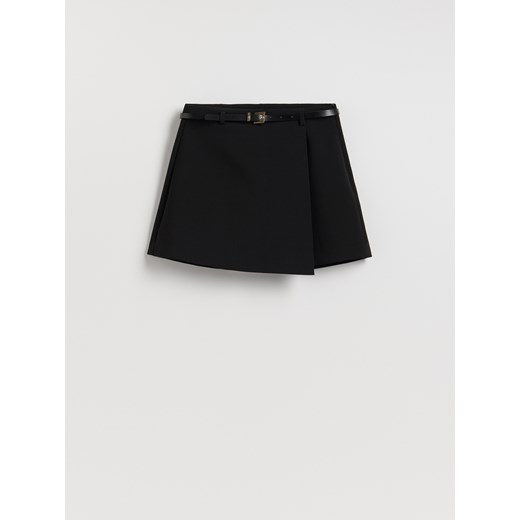 Reserved - Spódnico-szorty z paskiem - czarny Reserved L Reserved