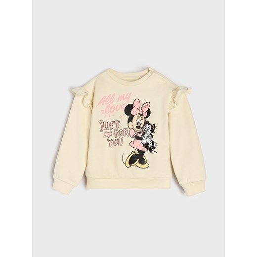 Sinsay - Bluzy 2 pack Minnie Mouse - kremowy Sinsay 92 (1 Sinsay